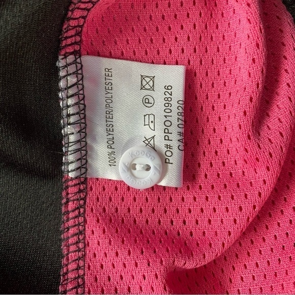 Kooga Pink and Black Striped Rugby Shirt Size Small - Picture 7 of 8